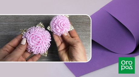 Цветы своими руками быстро – из гофрированной бумаги, лент и еще 5 вариантов материала
